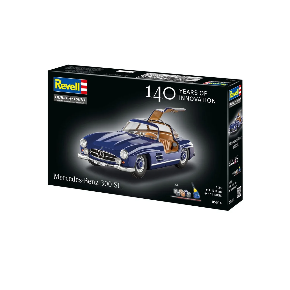 Geschenkset Mercedes-Benz 300 SL 100 Jahre MB, 1/24 - Revell 05614 Geschenkset Mercedes-Benz 300 SL 100 Jahre MB, 1/24 - Revell 05614