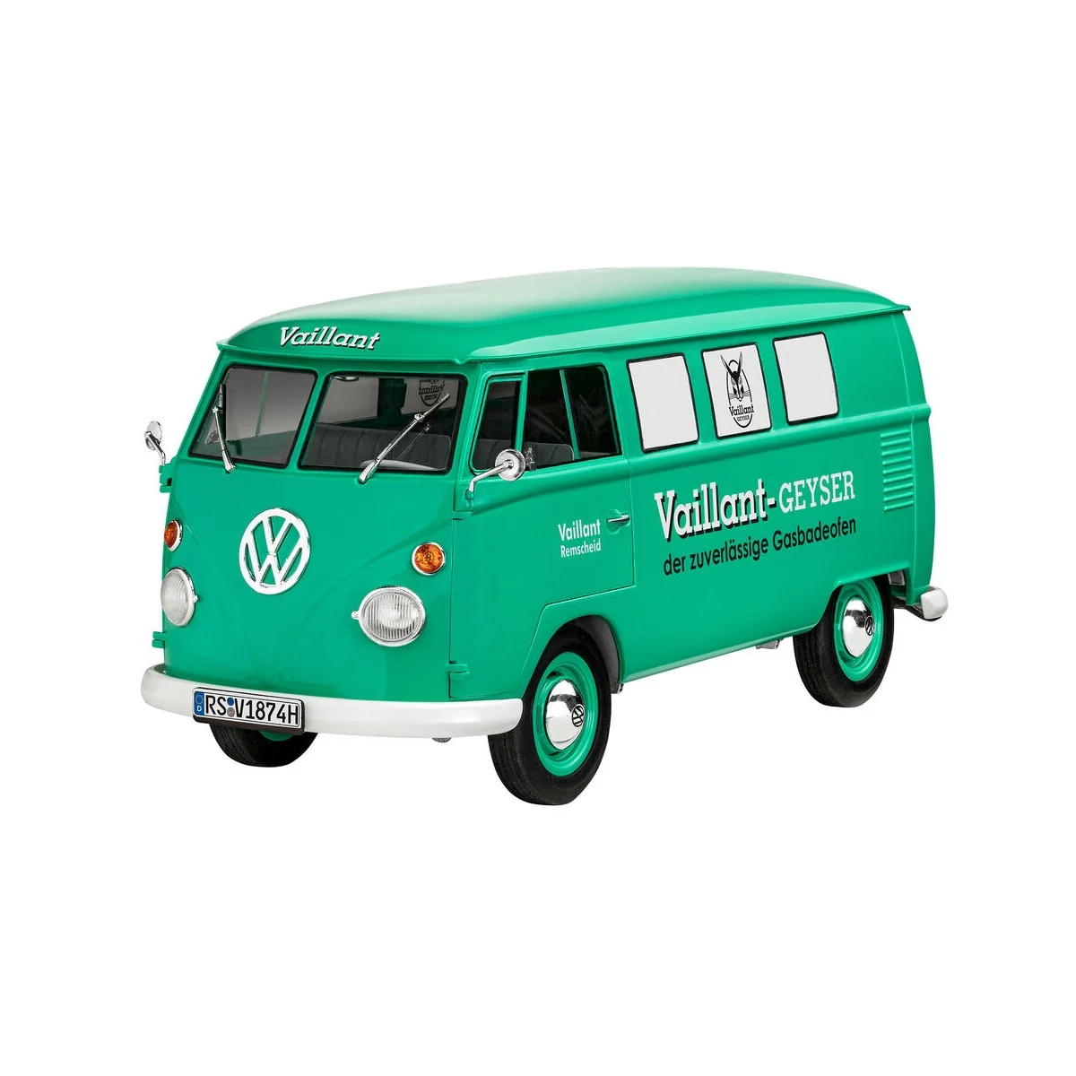Geschenkset 150 years of Vaillant VW T1 Bus, 1/24 - Revell 05648 Geschenkset 150 years of Vaillant VW T1 Bus, 1/24 - Revell 05648