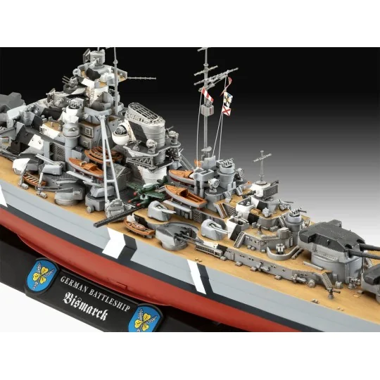 The Legendary Bismarck, 1/700 - Revell 05637 The Legendary Bismarck, 1/700 - Revell 05637