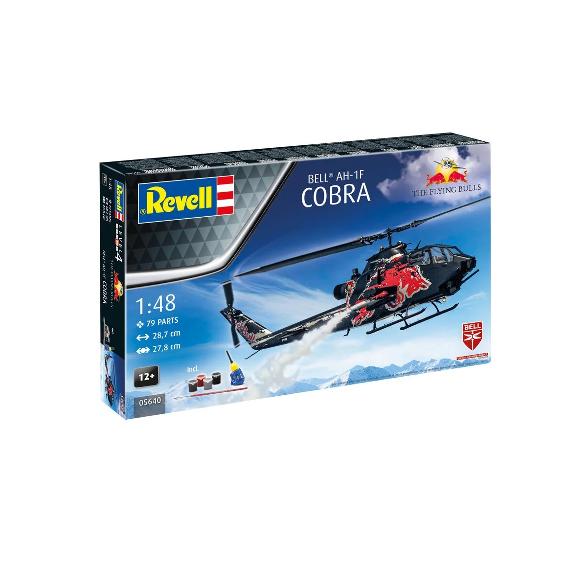 Flying Bulls AH-1F Cobra, 1/48 - Revell 05640 Flying Bulls AH-1F Cobra, 1/48 - Revell 05640