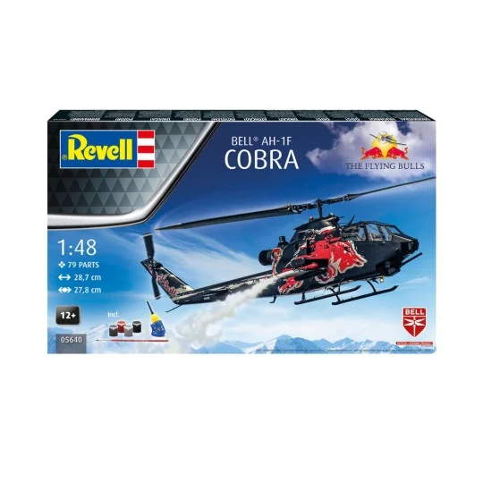 Flying Bulls AH-1F Cobra, 1/48 - Revell 05640 Flying Bulls AH-1F Cobra, 1/48 - Revell 05640