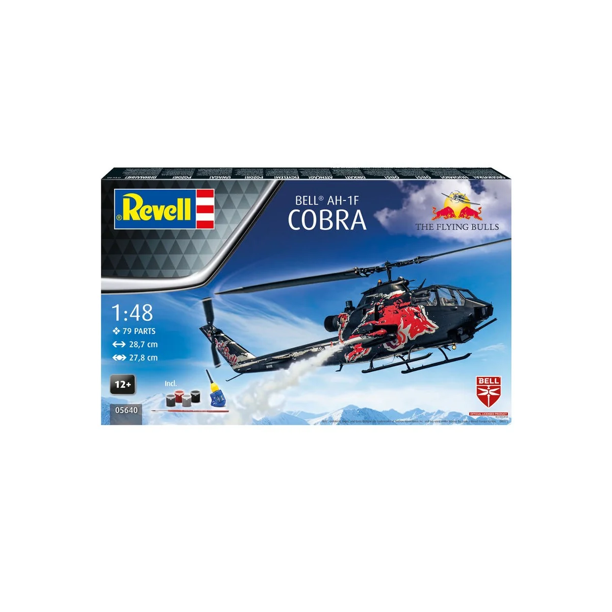 Flying Bulls AH-1F Cobra, 1/48 - Revell 05640 Flying Bulls AH-1F Cobra, 1/48 - Revell 05640