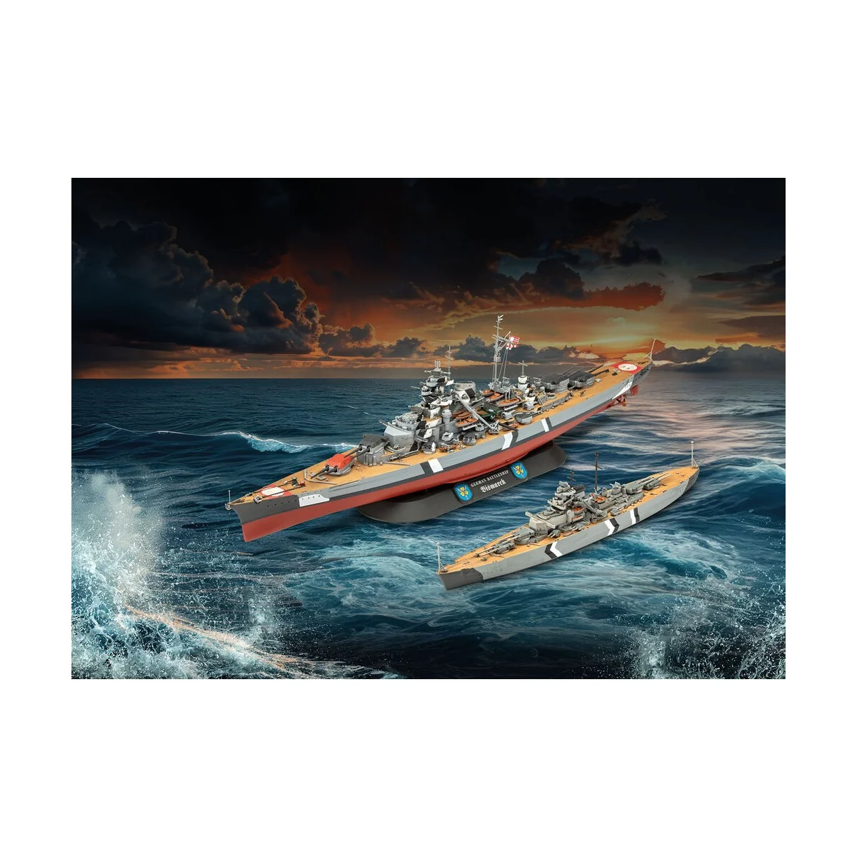 The Legendary Bismarck, 1/700 - Revell 05637 The Legendary Bismarck, 1/700 - Revell 05637