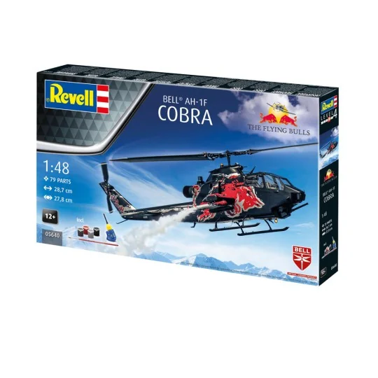 Flying Bulls AH-1F Cobra, 1/48 - Revell 05640 Flying Bulls AH-1F Cobra, 1/48 - Revell 05640