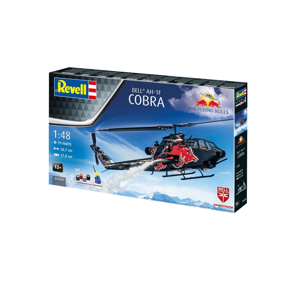Flying Bulls AH-1F Cobra, 1/48 - Revell 05640 Flying Bulls AH-1F Cobra, 1/48 - Revell 05640