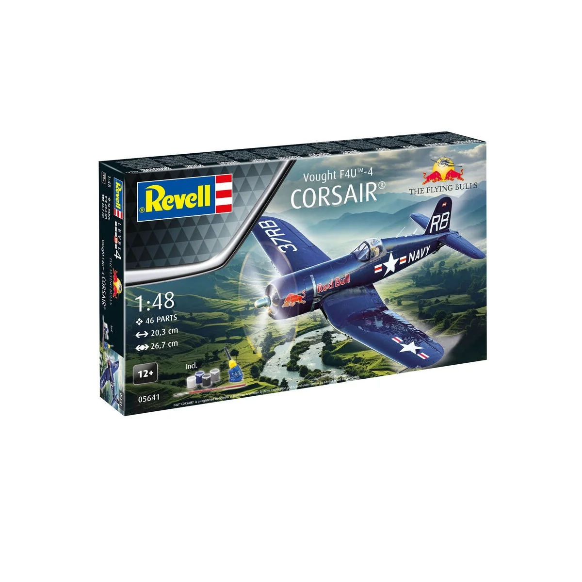 Flying Bulls F4U-4 Corsair, 1/48 - Revell 05641 Flying Bulls F4U-4 Corsair, 1/48 - Revell 05641