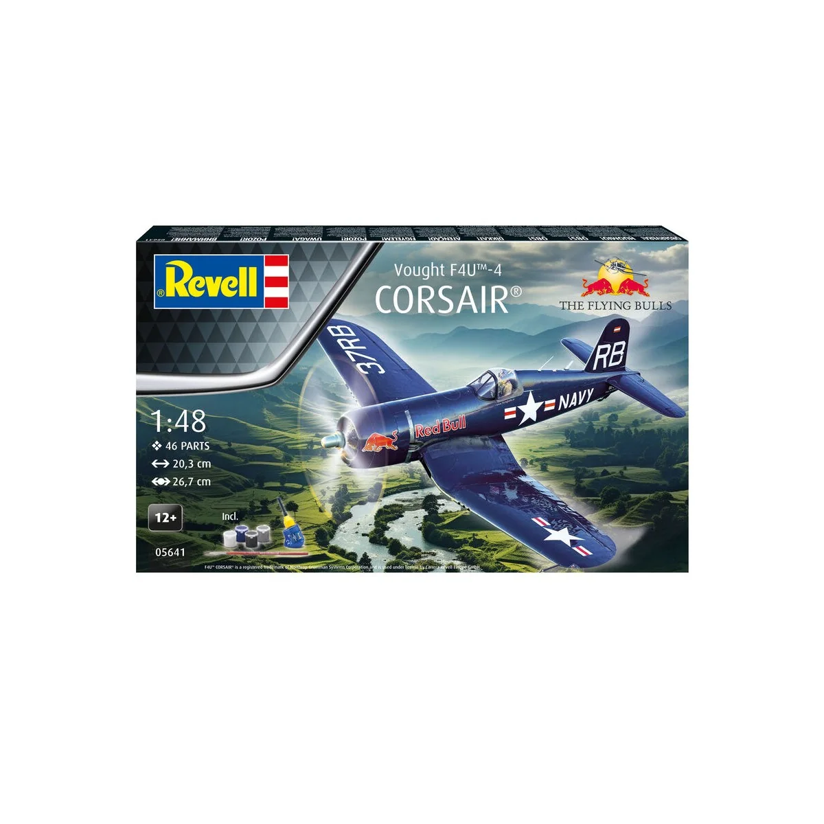 Flying Bulls F4U-4 Corsair, 1/48 - Revell 05641 Flying Bulls F4U-4 Corsair, 1/48 - Revell 05641
