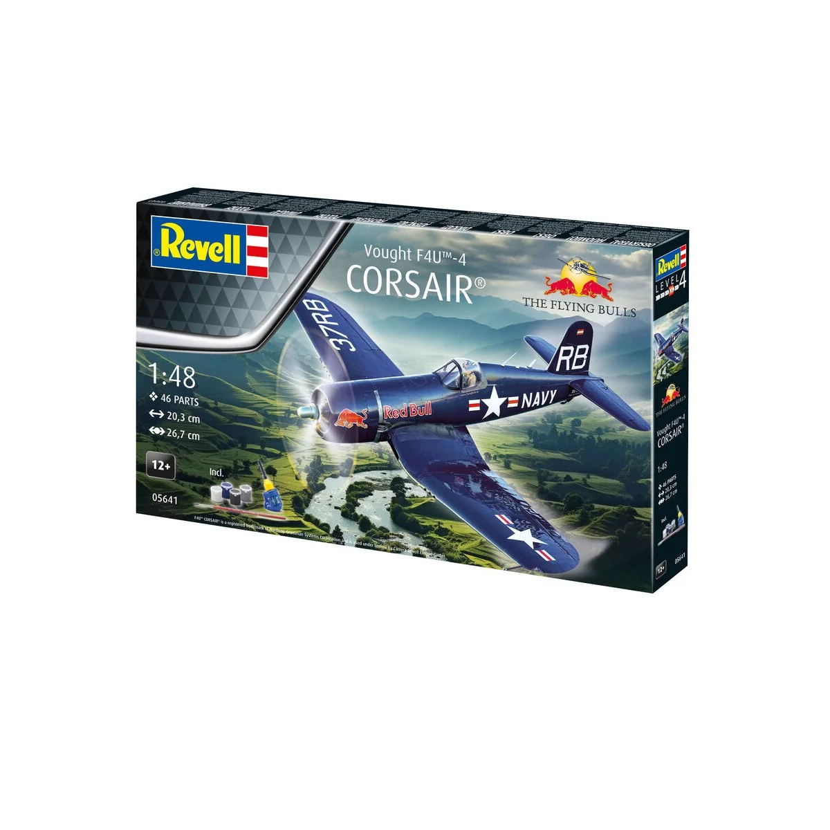 Flying Bulls F4U-4 Corsair, 1/48 - Revell 05641 Flying Bulls F4U-4 Corsair, 1/48 - Revell 05641