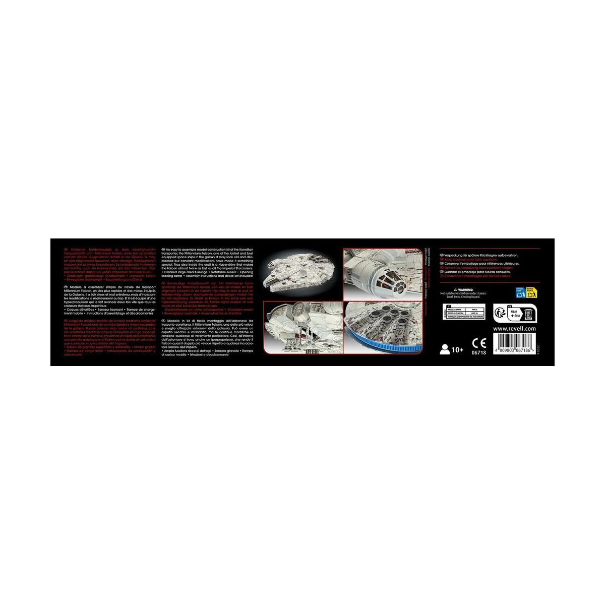 Millennium Falcon, 1/72 - Revell 06718 Millennium Falcon, 1/72 - Revell 06718