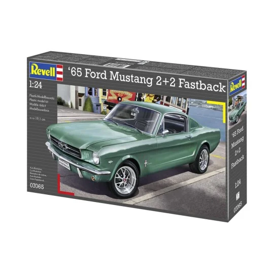1965 Ford Mustang 2+2 Fastback, 1/24 - Revell 07065 1965 Ford Mustang 2+2 Fastback, 1/24 - Revell 07065