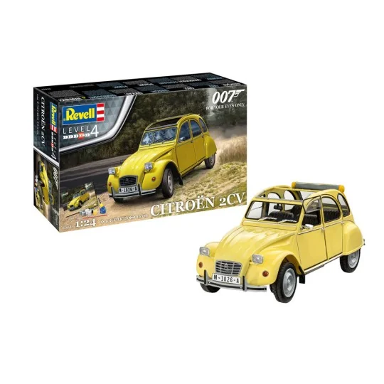 Geschenkset James Bond "Citroen 2 CV, 1/24 - Revell 5663