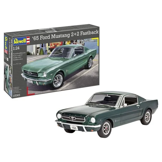 1965 Ford Mustang 2+2 Fastback, 1/24 - Revell 07065 1965 Ford Mustang 2+2 Fastback, 1/24 - Revell 07065