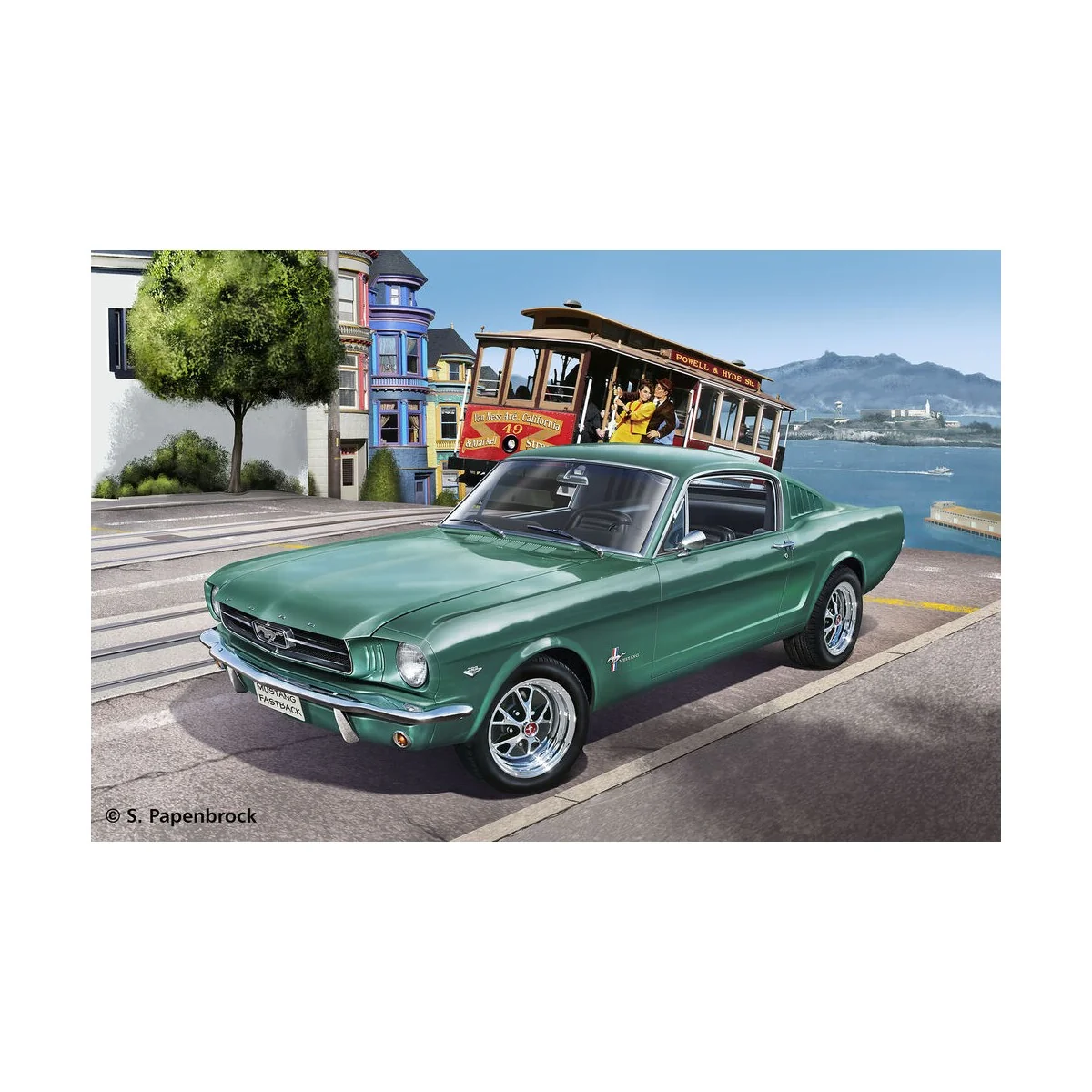 1965 Ford Mustang 2+2 Fastback, 1/24 - Revell 07065 1965 Ford Mustang 2+2 Fastback, 1/24 - Revell 07065