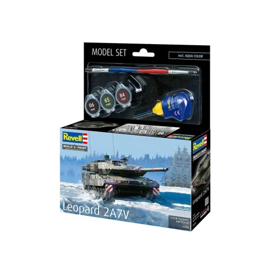 Model Set Leopard 2 A7V, 1/72 - Revell 63355
