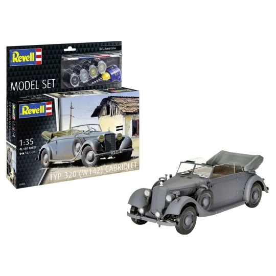 Model Set Typ 320 (W142) Cabriolet, 1/35 - Revell 63354 Model Set Typ 320 (W142) Cabriolet, 1/35 - Revell 63354