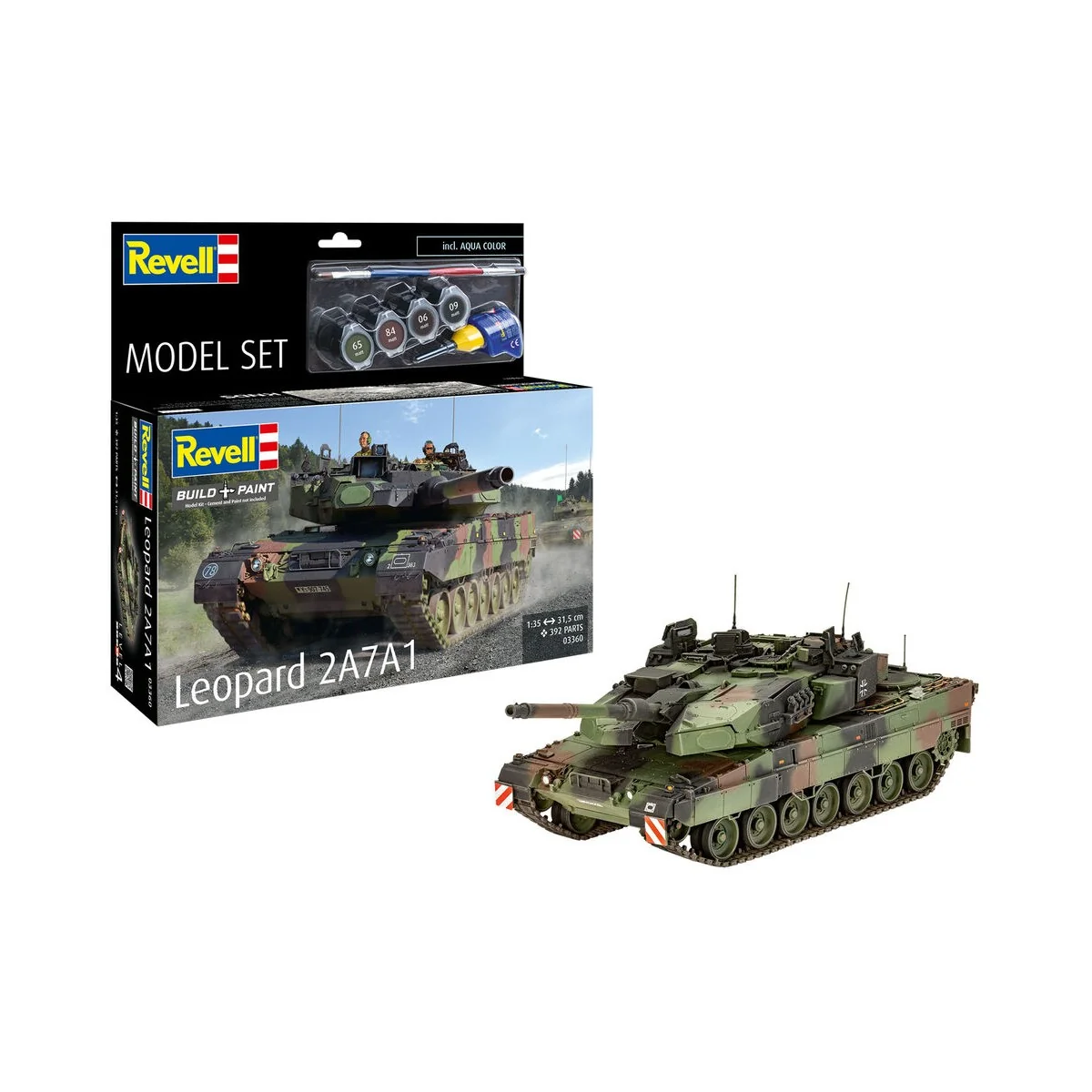 Model Set Leopard 2A7A1, 1/35 - Revell 63360 Model Set Leopard 2A7A1, 1/35 - Revell 63360