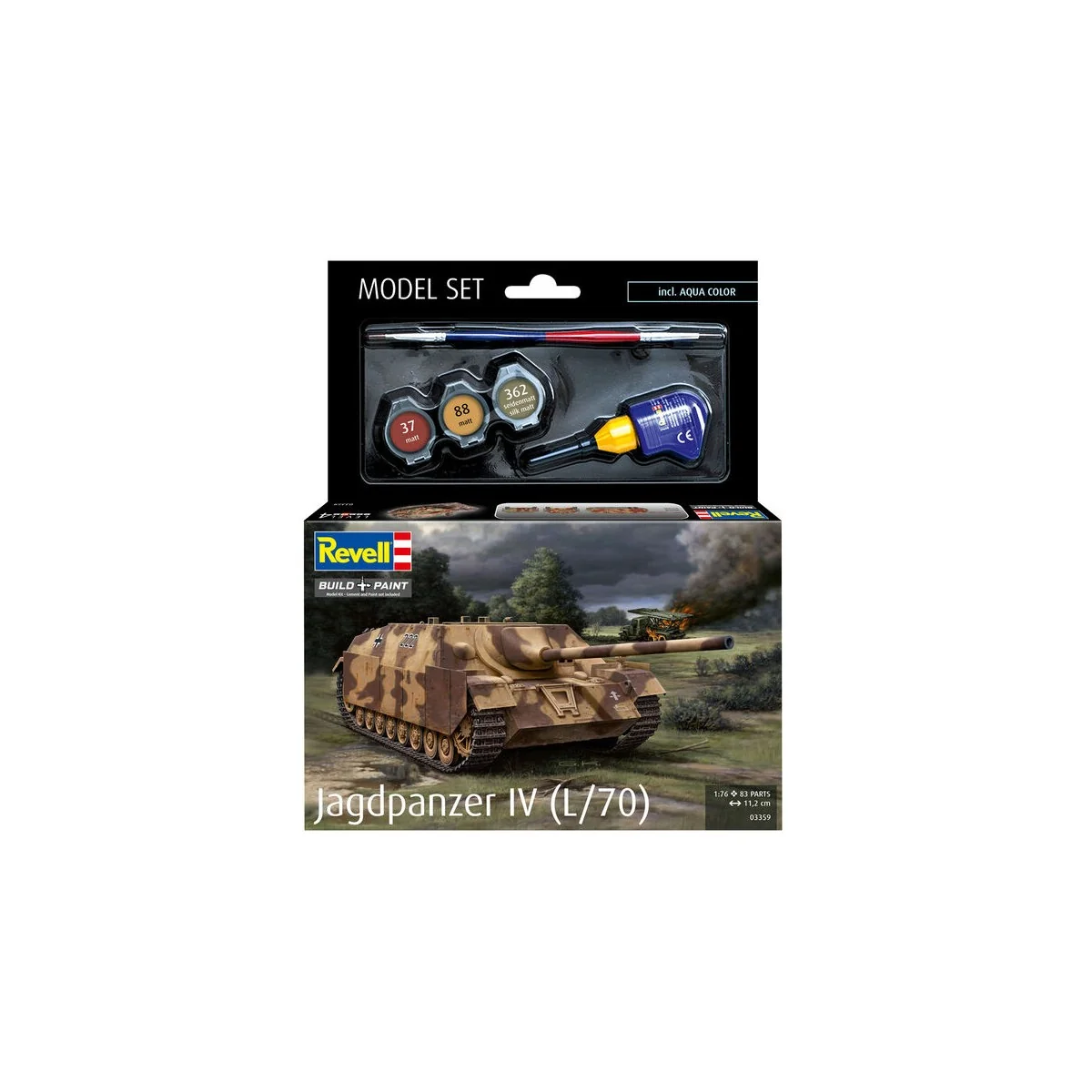 Model Set Jagdpanzer IV (L/70), 1/76 - Revell 63359 Model Set Jagdpanzer IV (L/70), 1/76 - Revell 63359
