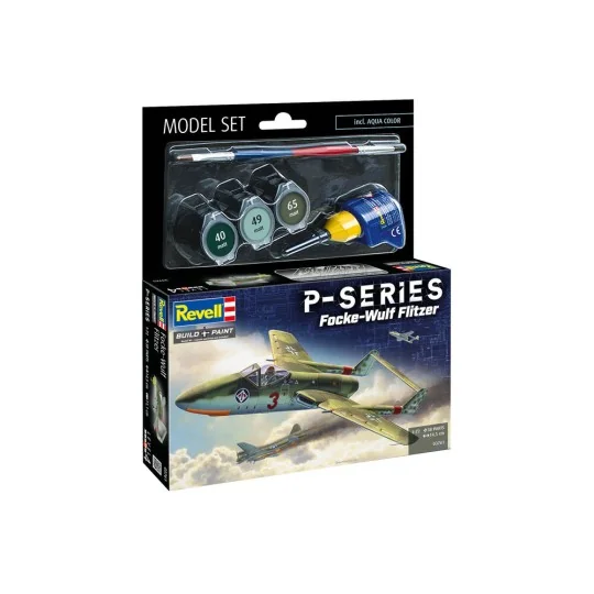 Model Set Focke-Wulf TL Jäger Flitzer?- P-Series, 1/72 - Revell 63761 Model Set Focke-Wulf TL Jäger Flitzer?- P-Series, 1/72 - Revell 63761