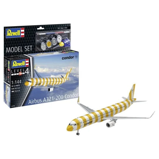 Model Set A321 Condor, 1/144 - Revell 63788 Model Set A321 Condor, 1/144 - Revell 63788