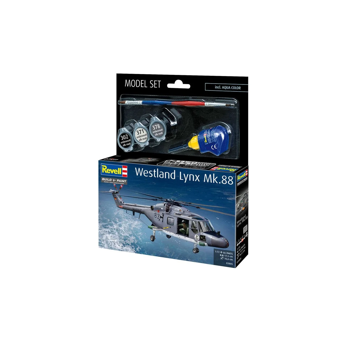 Model Set Westland Lynx, 1/72 - Revell 63805 Model Set Westland Lynx, 1/72 - Revell 63805