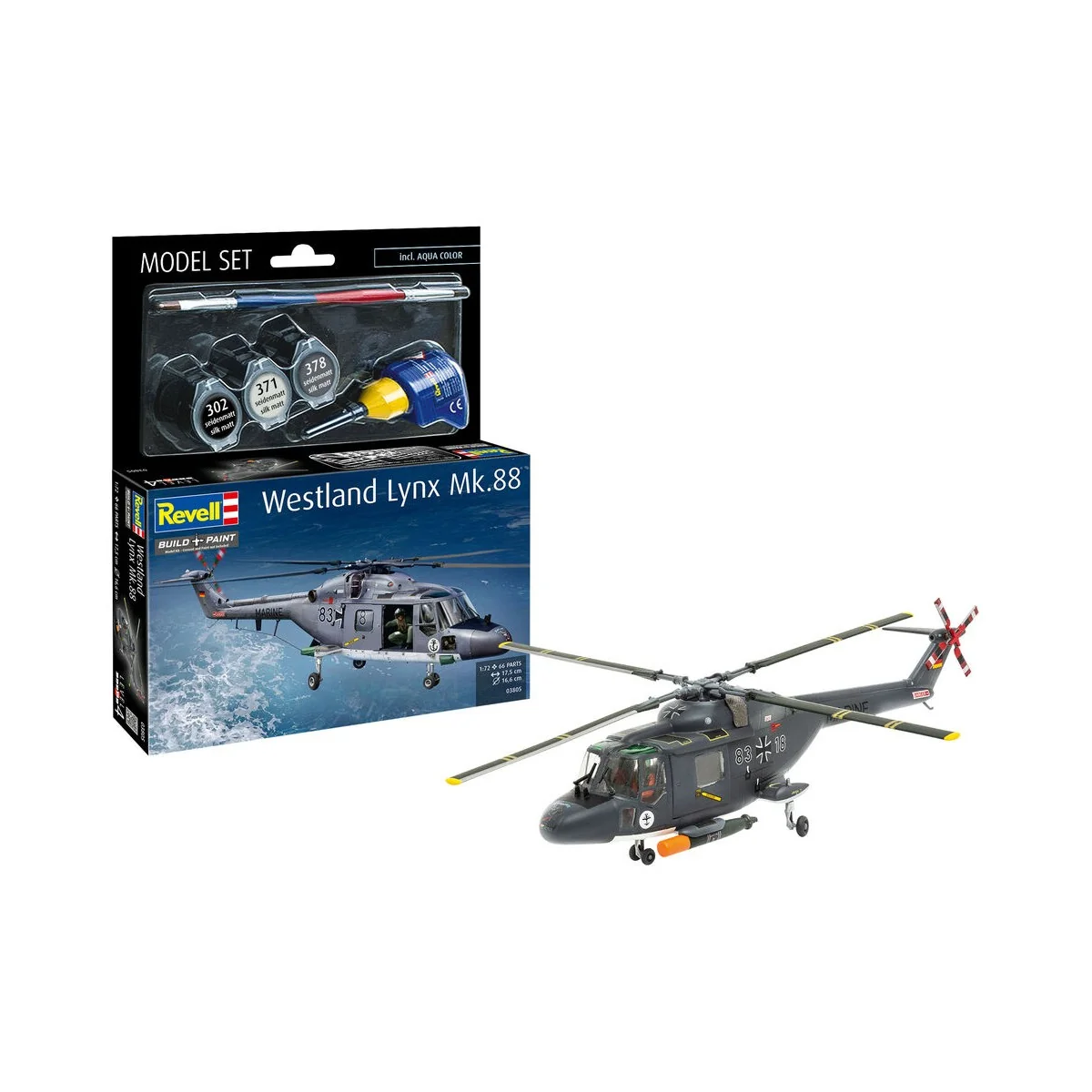 Model Set Westland Lynx, 1/72 - Revell 63805 Model Set Westland Lynx, 1/72 - Revell 63805