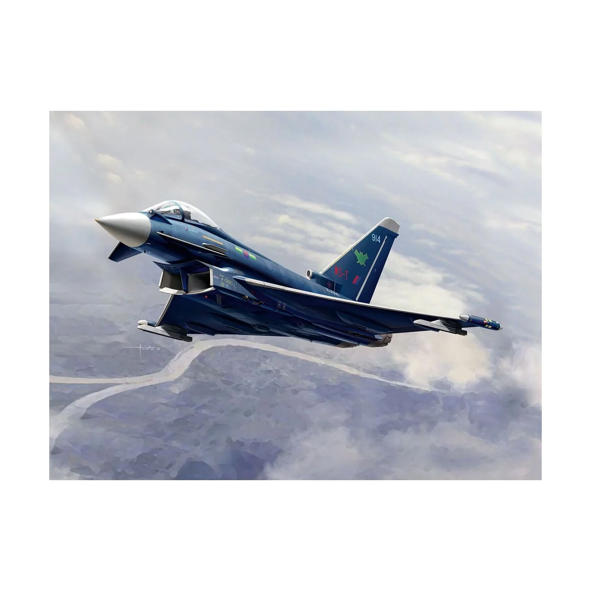 Model Set Eurofighter Typhoon - RAF, 1/144 - Revell 63796 Model Set Eurofighter Typhoon - RAF, 1/144 - Revell 63796