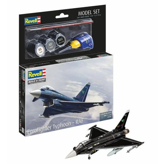Model Set Eurofighter Typhoon - RAF, 1/144 - Revell 63796 Model Set Eurofighter Typhoon - RAF, 1/144 - Revell 63796