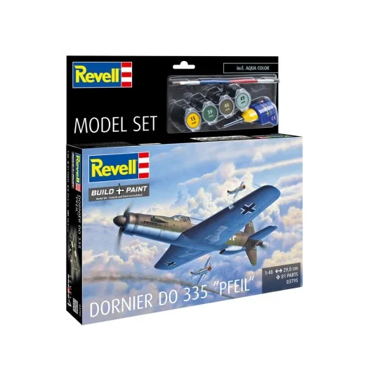 Model Set Do335 Pfeil, 1/48 - Revell 63795 Model Set Do335 Pfeil, 1/48 - Revell 63795