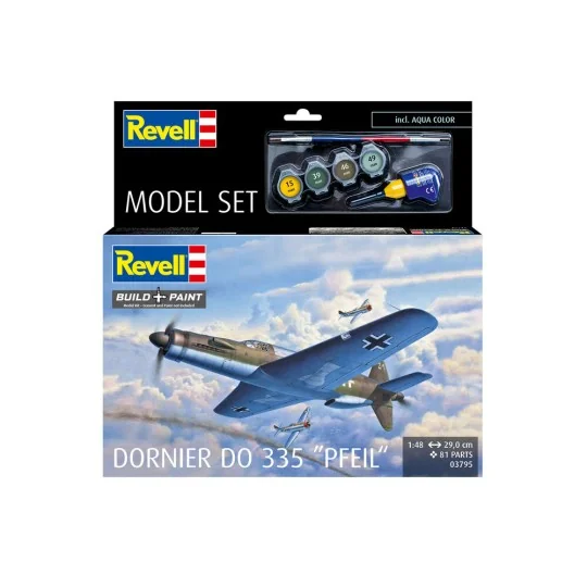 Model Set Do335 Pfeil, 1/48 - Revell 63795 Model Set Do335 Pfeil, 1/48 - Revell 63795