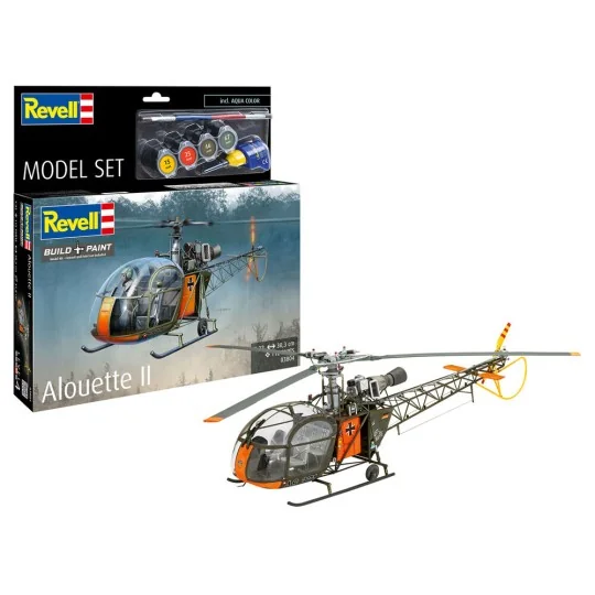 Model Set Alouette II, 1/32 - Revell 63804 Model Set Alouette II, 1/32 - Revell 63804