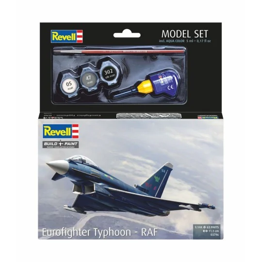 Model Set Eurofighter Typhoon - RAF, 1/144 - Revell 63796 Model Set Eurofighter Typhoon - RAF, 1/144 - Revell 63796