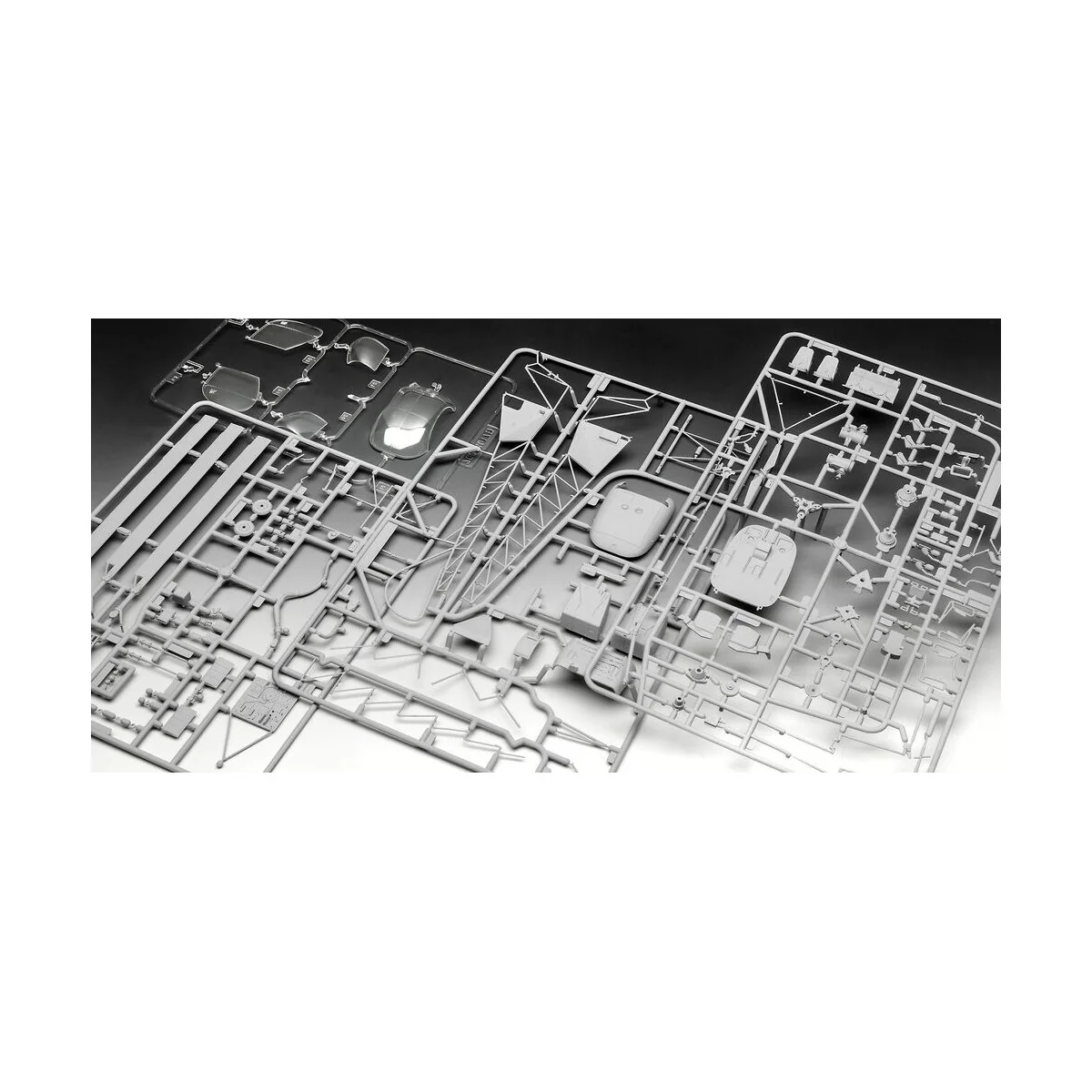 Model Set Alouette II, 1/32 - Revell 63804 Model Set Alouette II, 1/32 - Revell 63804