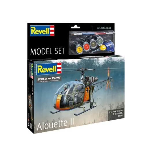 Model Set Alouette II, 1/32 - Revell 63804 Model Set Alouette II, 1/32 - Revell 63804
