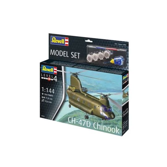 Model Set CH-47D Chinook, 1/144 - Revell 63825 Model Set CH-47D Chinook, 1/144 - Revell 63825