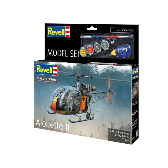 Model Set Alouette II, 1/32 - Revell 63804 Model Set Alouette II, 1/32 - Revell 63804