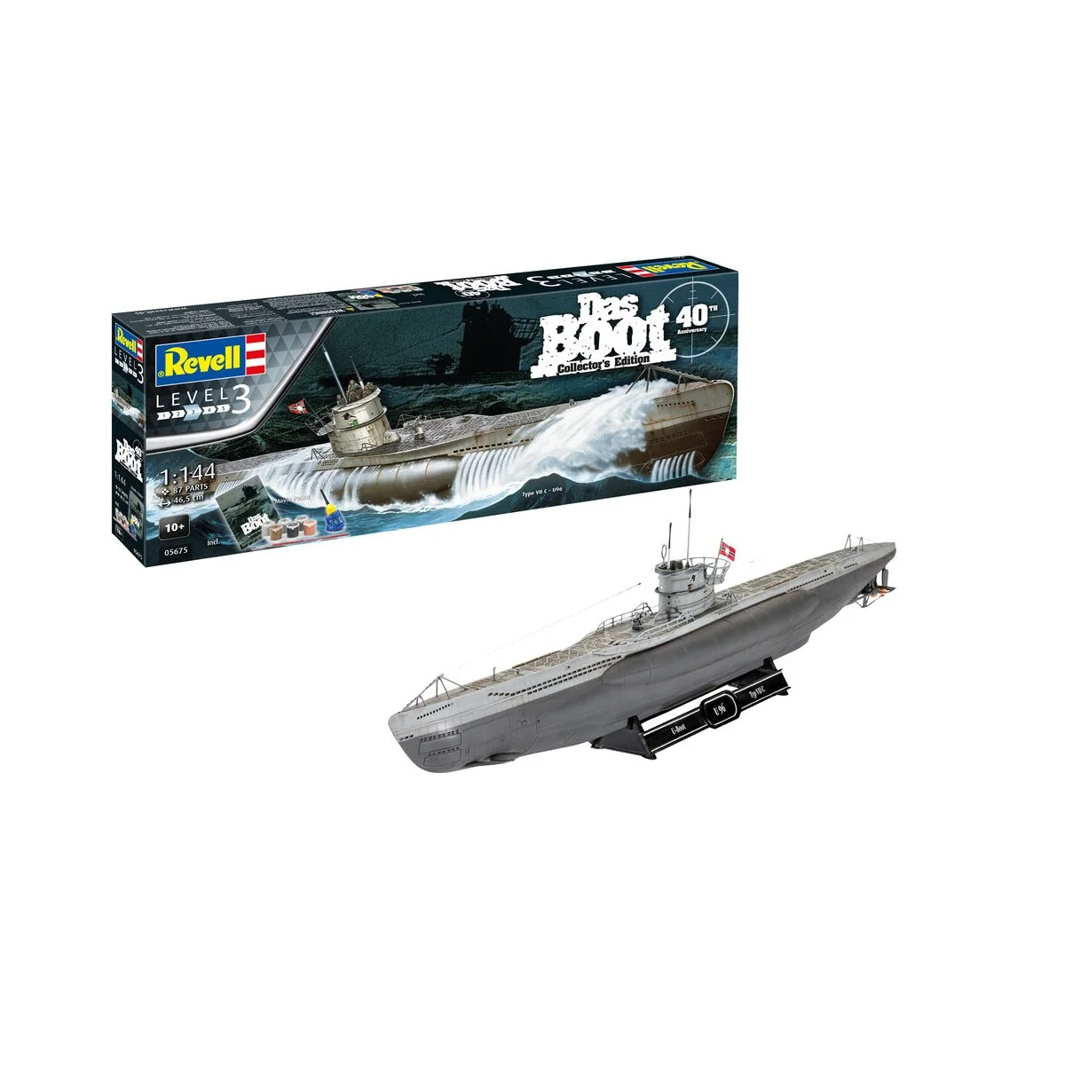 Das Boot Collector's Edition - 40th Anniversary, 1/144 - Revell 05675