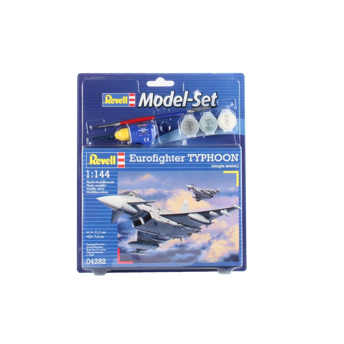 Model Set Eurofighter Typhoon, 1/144 - Revell 64282 Model Set Eurofighter Typhoon, 1/144 - Revell 64282