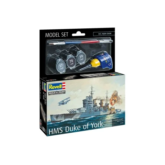 Model Set HMS Duke of York, 1/1200 - Revell 65182 Model Set HMS Duke of York, 1/1200 - Revell 65182