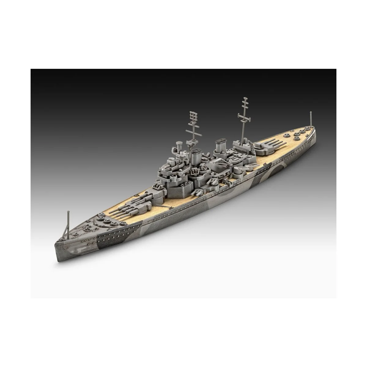 Model Set HMS Duke of York, 1/1200 - Revell 65182 Model Set HMS Duke of York, 1/1200 - Revell 65182