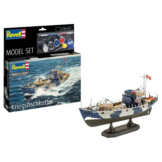 Model Set KFK (Kriegsfischkutter), 1/144 - Revell 65242 Model Set KFK (Kriegsfischkutter), 1/144 - Revell 65242