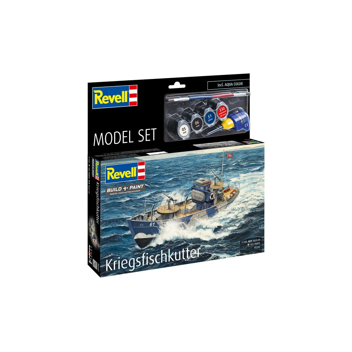 Model Set KFK (Kriegsfischkutter), 1/144 - Revell 65242 Model Set KFK (Kriegsfischkutter), 1/144 - Revell 65242