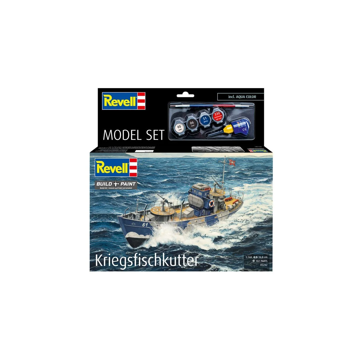 Model Set KFK (Kriegsfischkutter), 1/144 - Revell 65242 Model Set KFK (Kriegsfischkutter), 1/144 - Revell 65242