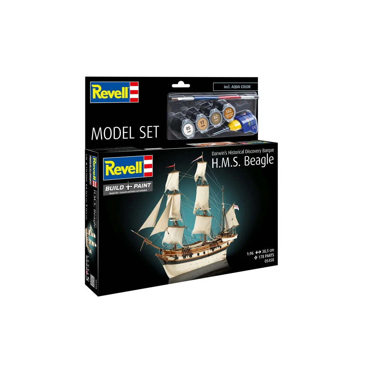 Model Set HMS Beagle, 1/96 - Revell 65458 Model Set HMS Beagle, 1/96 - Revell 65458