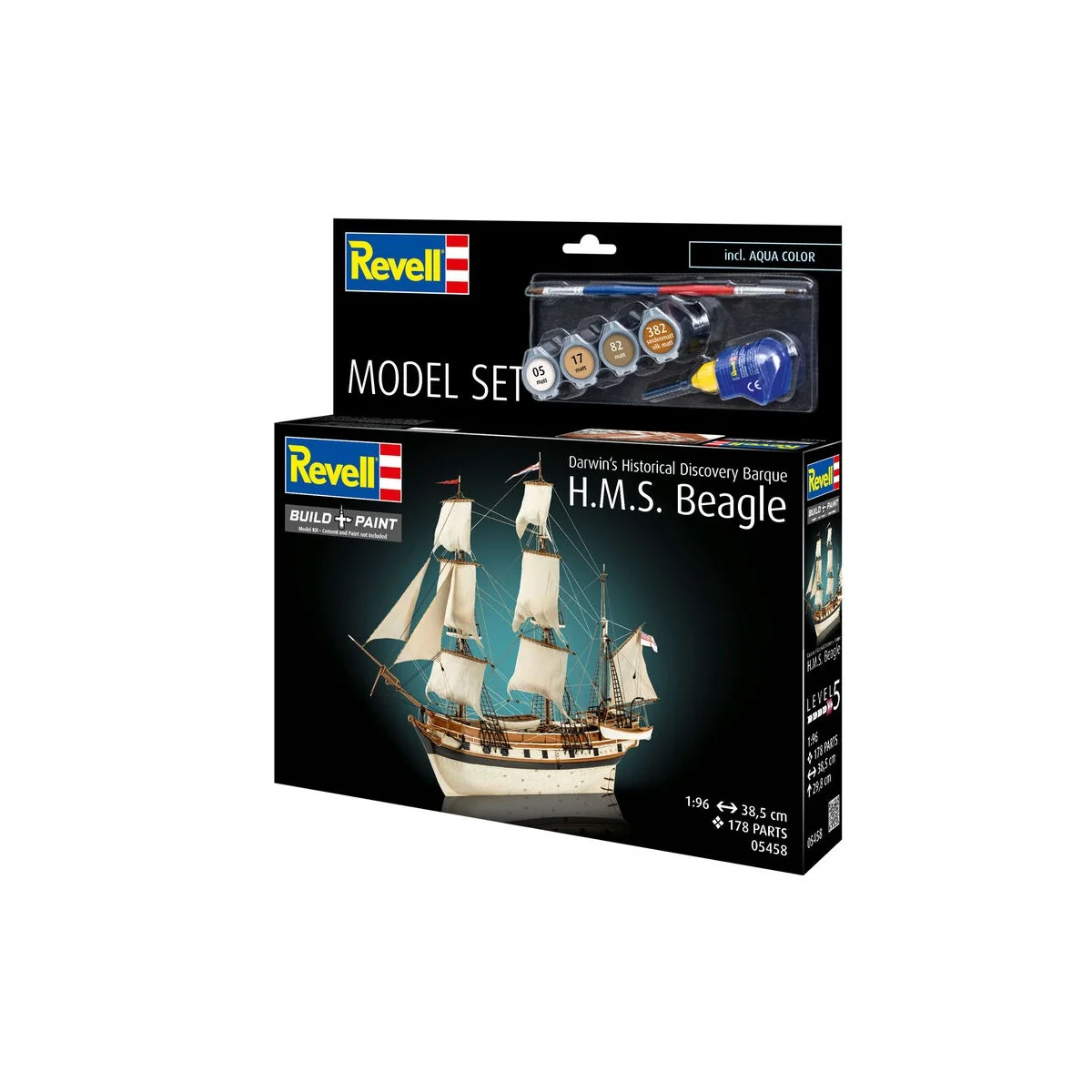 Model Set HMS Beagle, 1/96 - Revell 65458 Model Set HMS Beagle, 1/96 - Revell 65458