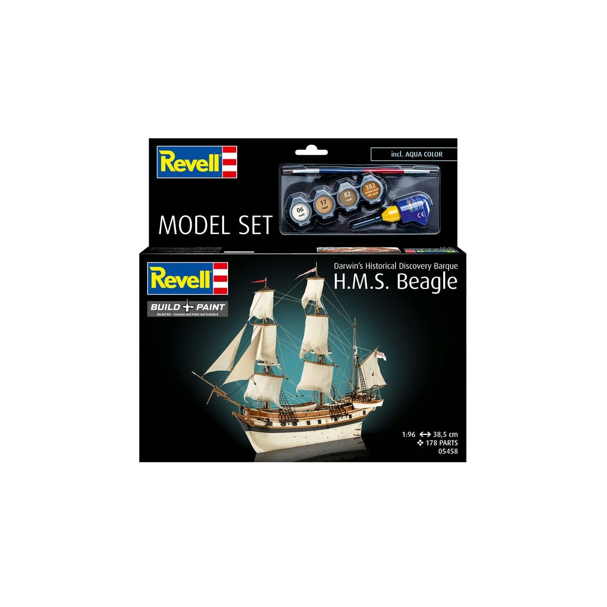 Model Set HMS Beagle, 1/96 - Revell 65458 Model Set HMS Beagle, 1/96 - Revell 65458