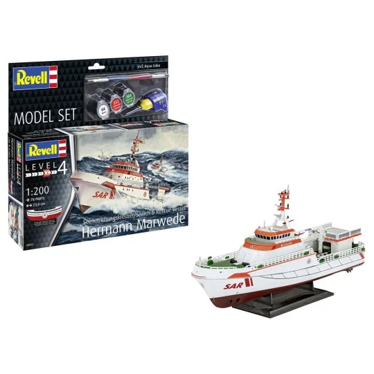 Model Set Hermann Marwede, 1/200 - Revell 65812 Model Set Hermann Marwede, 1/200 - Revell 65812