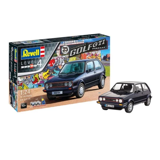 35 Years VW Golf GTI Pirelli, 1/24 - Revell 05694