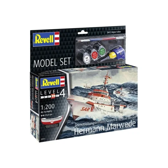 Model Set Hermann Marwede, 1/200 - Revell 65812 Model Set Hermann Marwede, 1/200 - Revell 65812