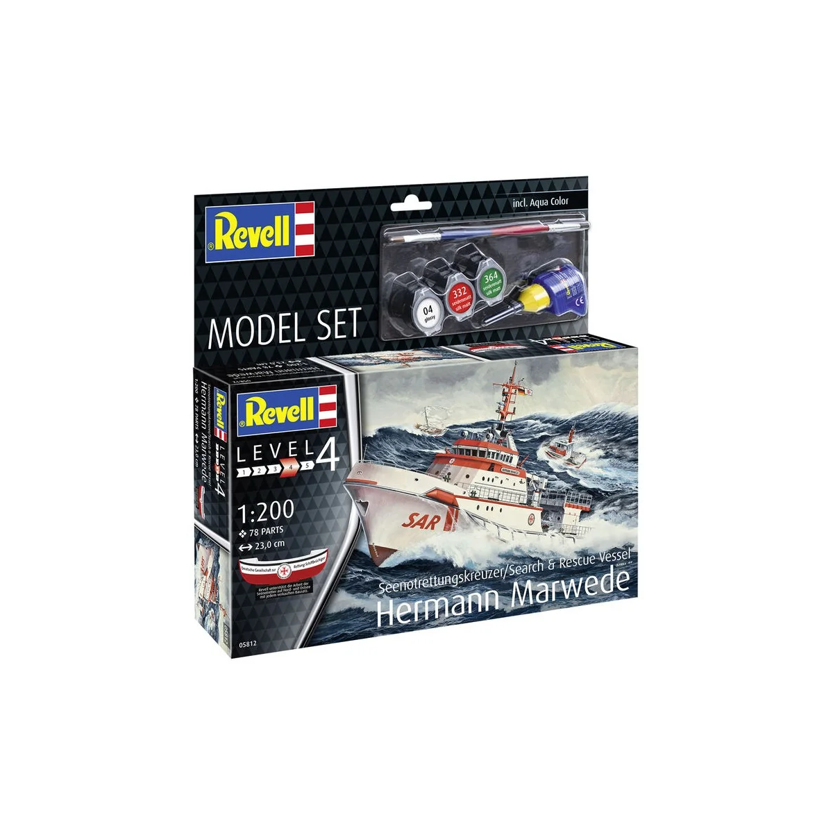 Model Set Hermann Marwede, 1/200 - Revell 65812 Model Set Hermann Marwede, 1/200 - Revell 65812
