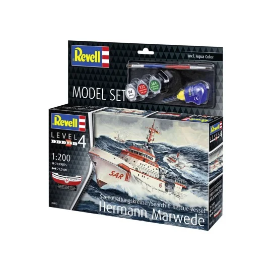 Model Set Hermann Marwede, 1/200 - Revell 65812 Model Set Hermann Marwede, 1/200 - Revell 65812